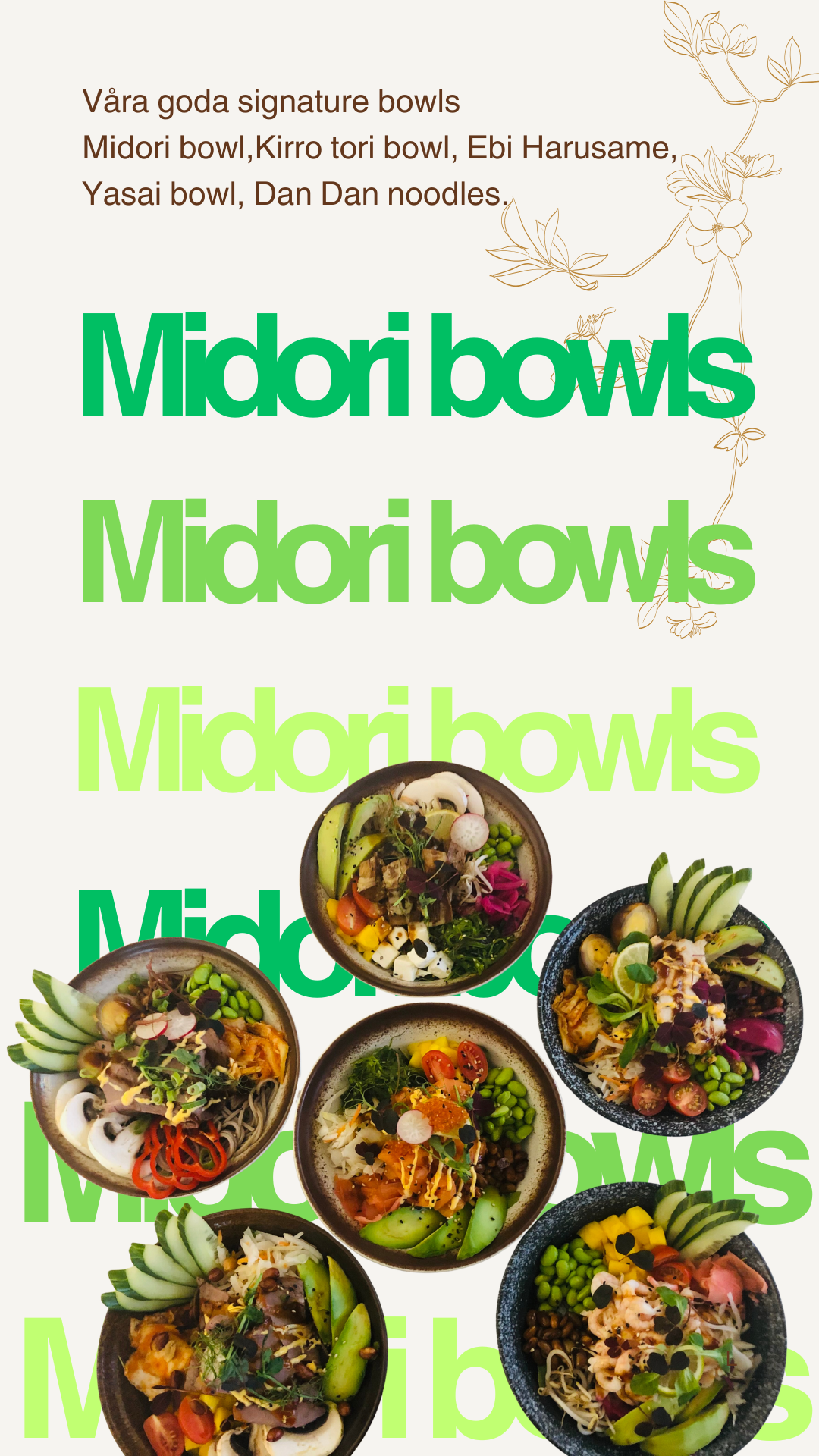 Följ oss på vår instagram @midori_asianbowls!